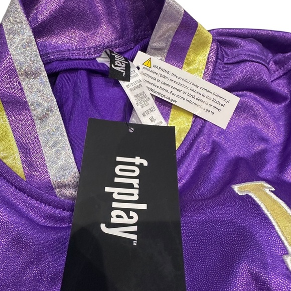 Forplay Purple and White Athletic Set - Picture 9 of 16